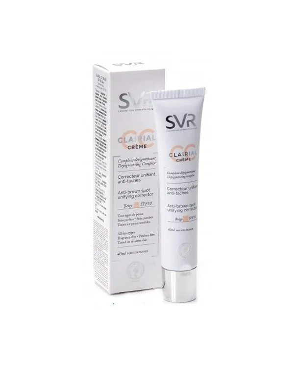 SVR CLAIRIAL CC Crème Light SPF50, 40ml