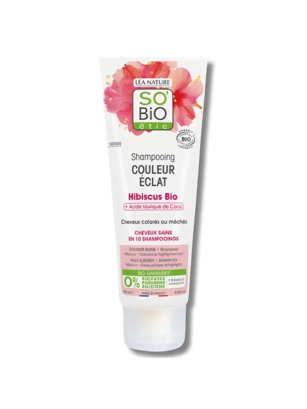 SO BIO - SHAMPOOING CHEVEUX COLORES OU MECHES 250ML
