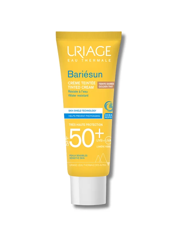 URIAGE BARIÉSUN - CRÈME SOLAIRE TEINTÉE DORÉE SPF 50+ 50ML