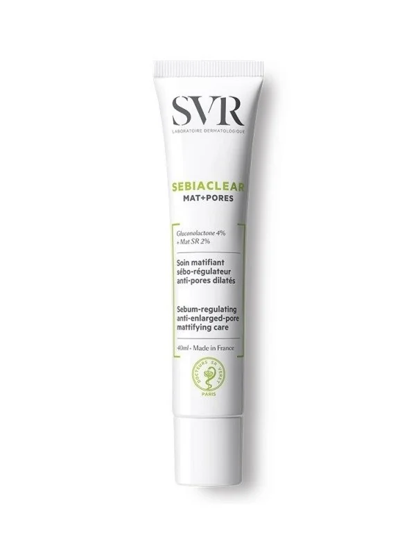 SVR SEBIACLEAR MAT + PORES SOIN MATIFIANT 40ML