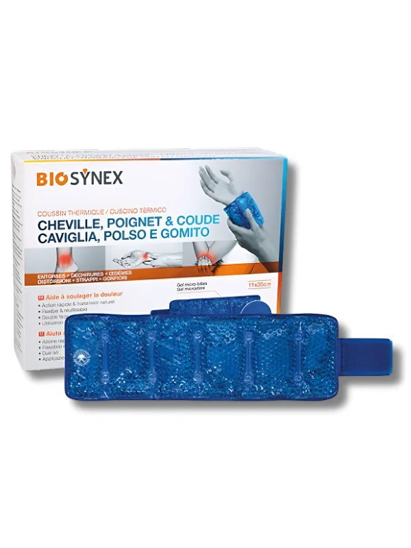 BIOSYNEX - COUSSIN THERMIQUE CHEVILLE 11X35CM