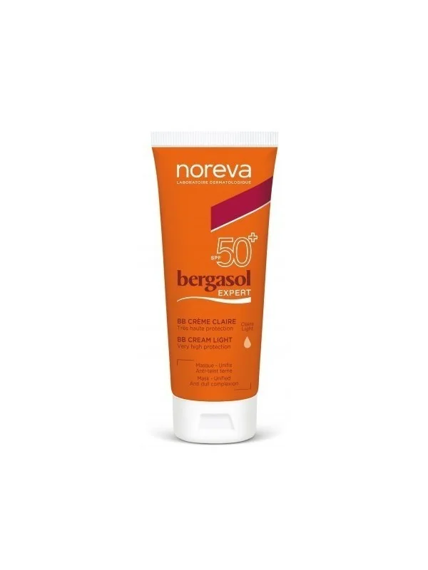 NOREVA BERGASOL CRÈME FINI INVISIBLE SPF50 peaux sèche + 40ML