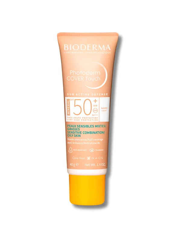 BIODERMA PHOTODERM COVER TOUCH - MINERAL TEINTE CLAIRE SPF50+ 40G