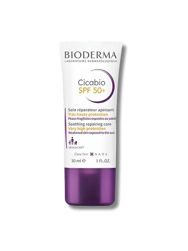 BIODERMA - CICABIO SPF50+ SOIN REPARATEUR APAISANT 30ML