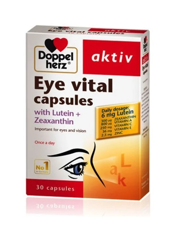 Doppel herzAKTIV vital yeux 30 capsules