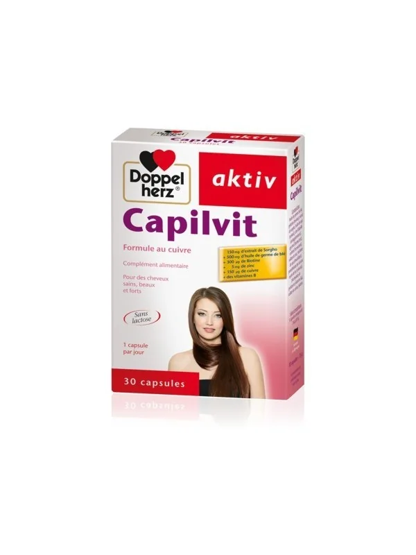 Doppel herz AKTIV CAPILVIT 30 COMPRIMES