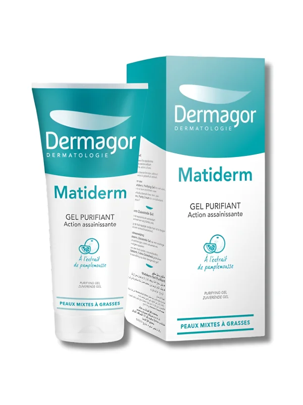 DERMAGOR - MATIDERM GEL PURIFIANT 200ML