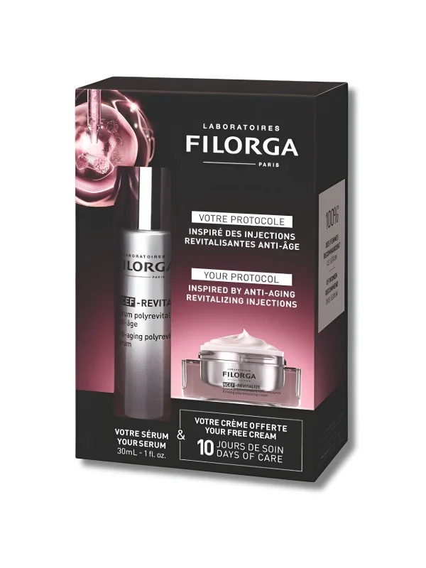 FILORGA - COFFRET NCEF REVITALIZE SERUM 30ML + NCEF REVITALIZE CREME 15ML OFFERTE
