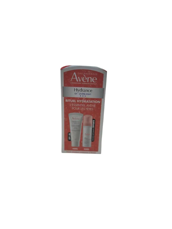 AVENE COFFRET HYDRANCE UV-LEGERE/LIGHT SPF 30 40ML + MOUSSE NETTOYANTE OFFERTE 50ML