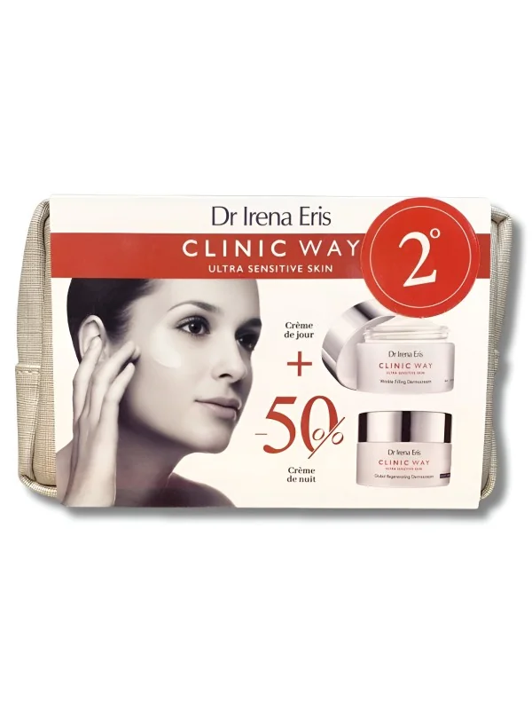 CLINIC WAY - COFFRET N°2 CRÈME DE JOUR N°2+ CREME NUIT N°2