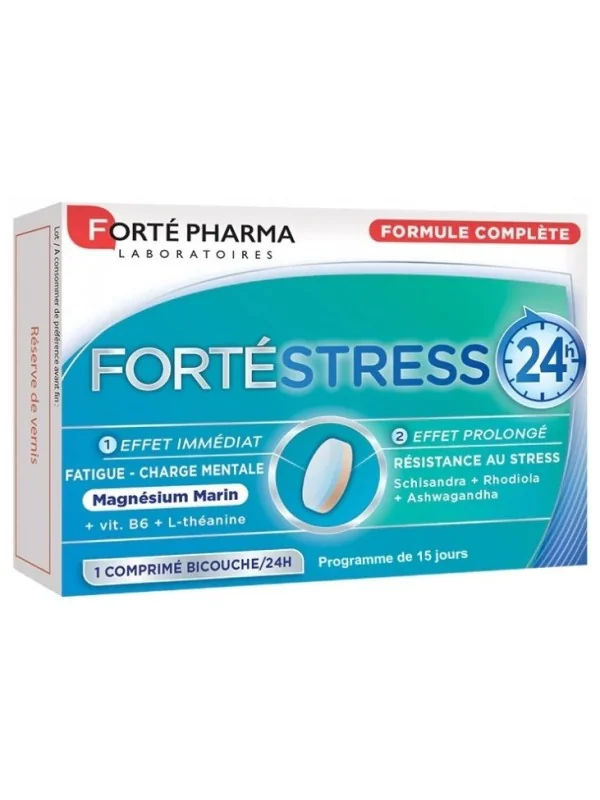 Forté Pharma Forté Stress 24H 15 Comprimés