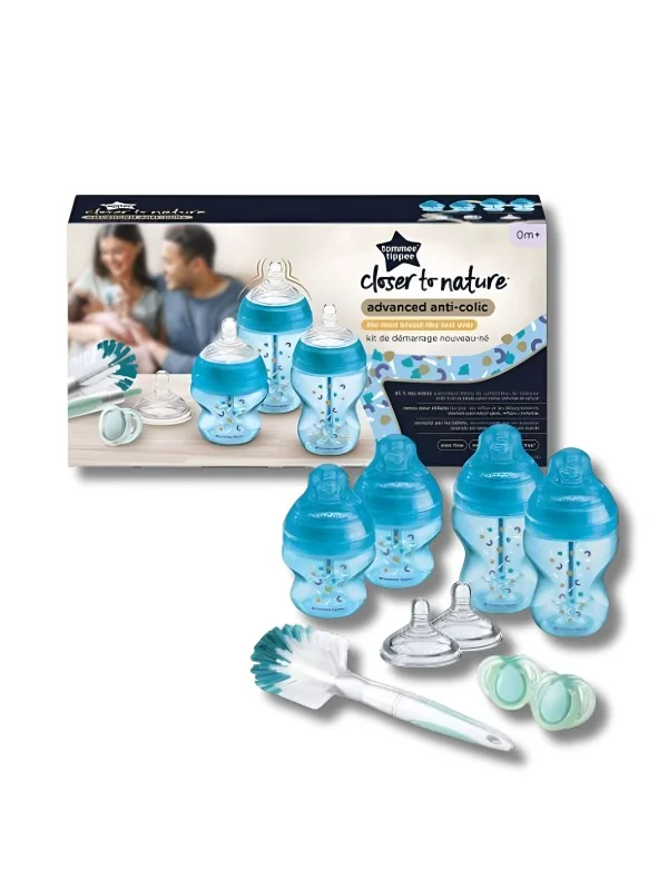 TOMMEE TIPPEE - ADVANCED ANTI-COLIQUE KIT DE NAISSANCE BLEU