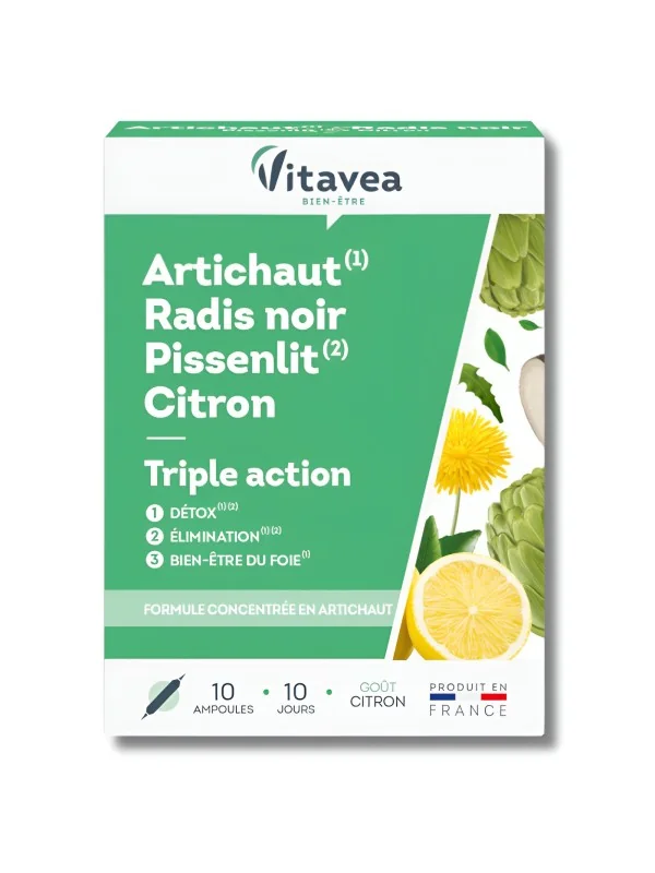 VITAVEA - ARTICHAUT 10 AMPOULES