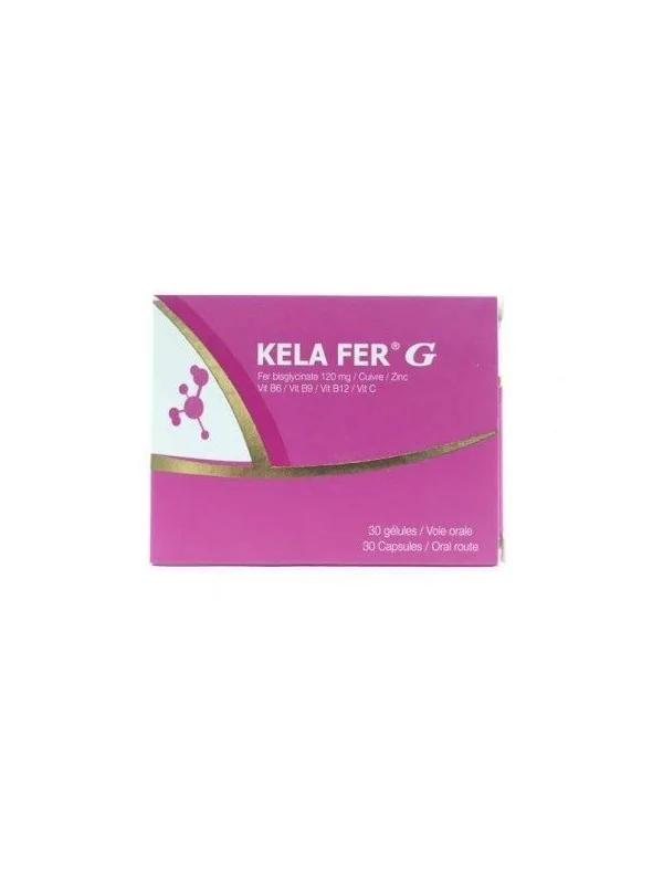 Kela Fer G, 30 Gélules