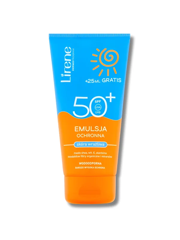 LIRENE EMULSION SPF50+ 175ML CORPS ET VISAGE ENFANTS ET ADULTES