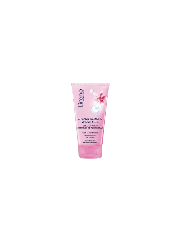 LIRENE Gel Nettoyant Amande 150ML Peau Sensible