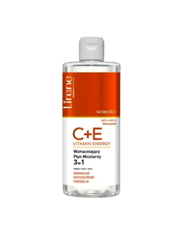 LIRENE - EAU MICELLAIRE VITAMINE C+E 400ML