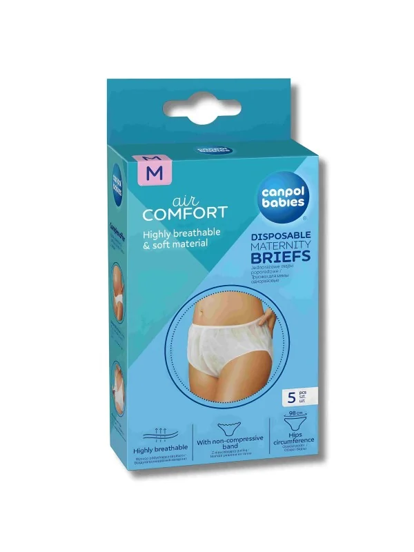 CANPOL - 5 CULOTTES MATERNITÉ JETABLES MEDIUM