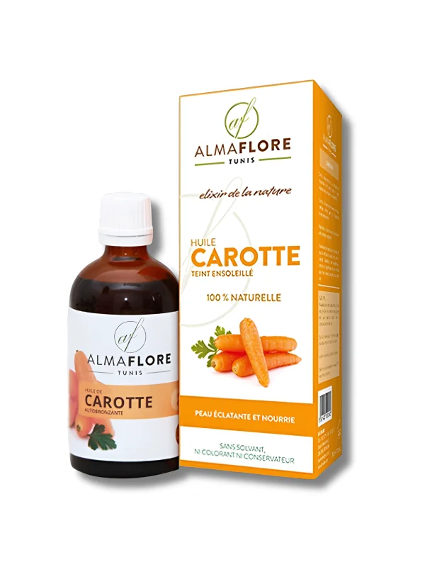 ALMAFLORE - HUILE DE CAROTTE 100 ML
