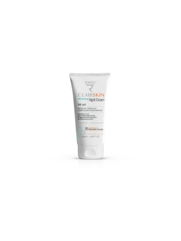 RONCEY CLAIRSKIN CREME DE NUIT ECLAIRCISSANTE ANTI-TACHES 50ML