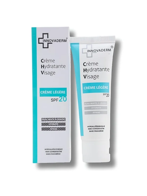 INNOVADERM - CREME LEGERE PEAUX MIXTES A GRASSES 50ML