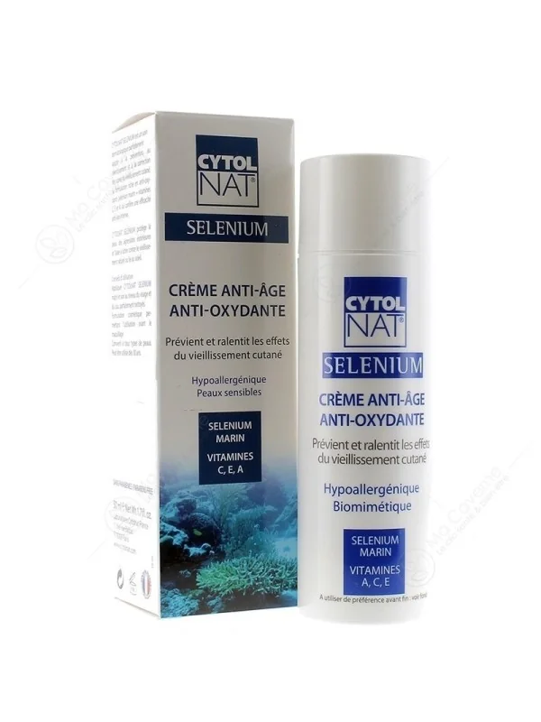 CYTOLNAT SELENIUM CREME ANTI AGE 50ML