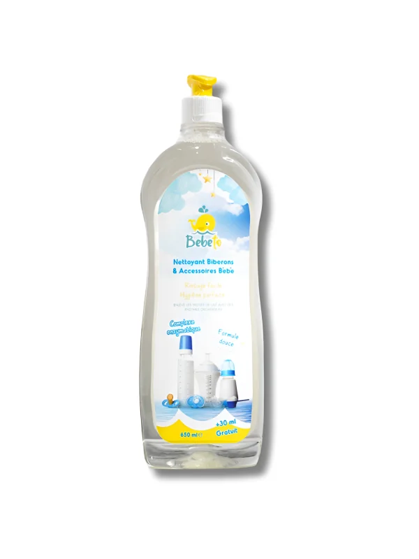 BEBETO - NETTOYANT BIBERON ET ACCESSOIRES BEBE 650ML