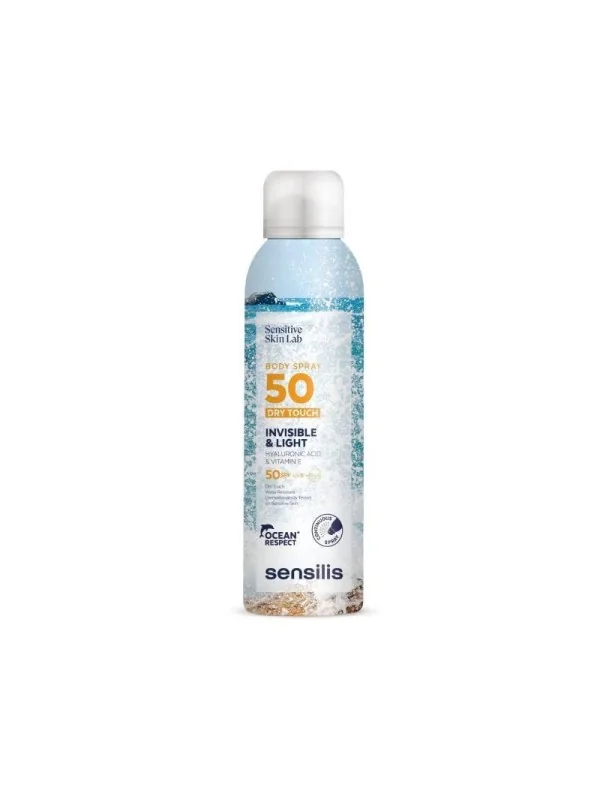 Sensilis Body Spray Solaire Spray Corporel Invisible & Léger 200 ml