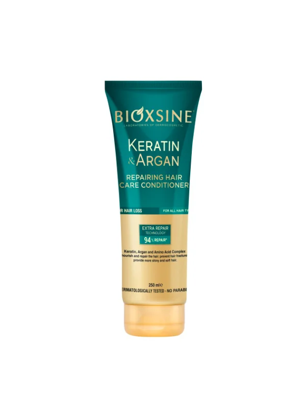 BIOXSINE KERATIN ET ARGAN APRÈS SHAMPOOING 250 ML